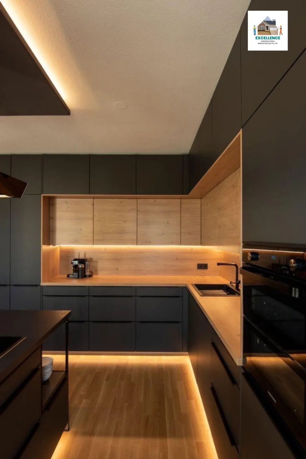 Dark Kitchen Renovation